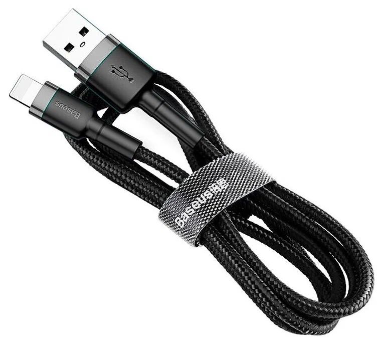 

Кабель USB - Lightning NoBrand 2 м черный