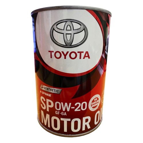 

Моторное масло TOYOTA синтетическое Motor Oil Sncf 0W20 1л, Motor Oil SP/GF-6