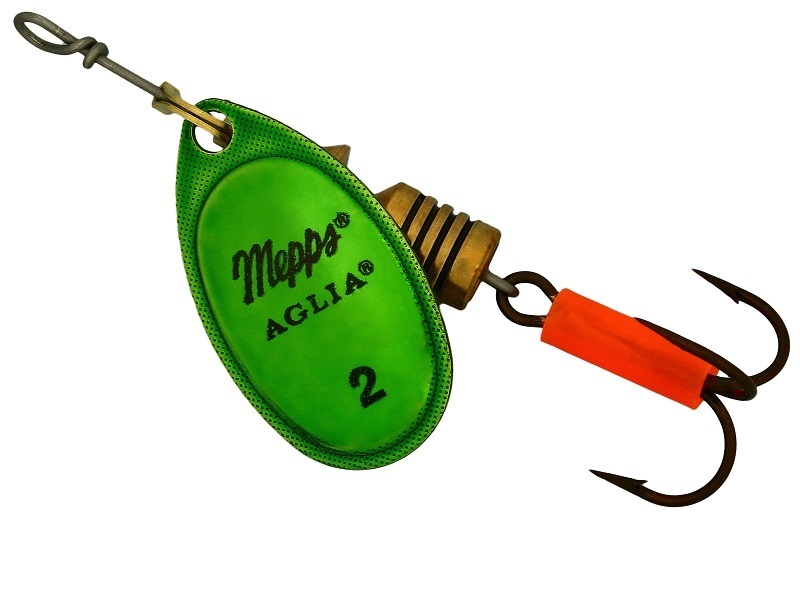 

Блесна Mepps Aglia Platinum №2 G, Зеленый, Aglia Platinum