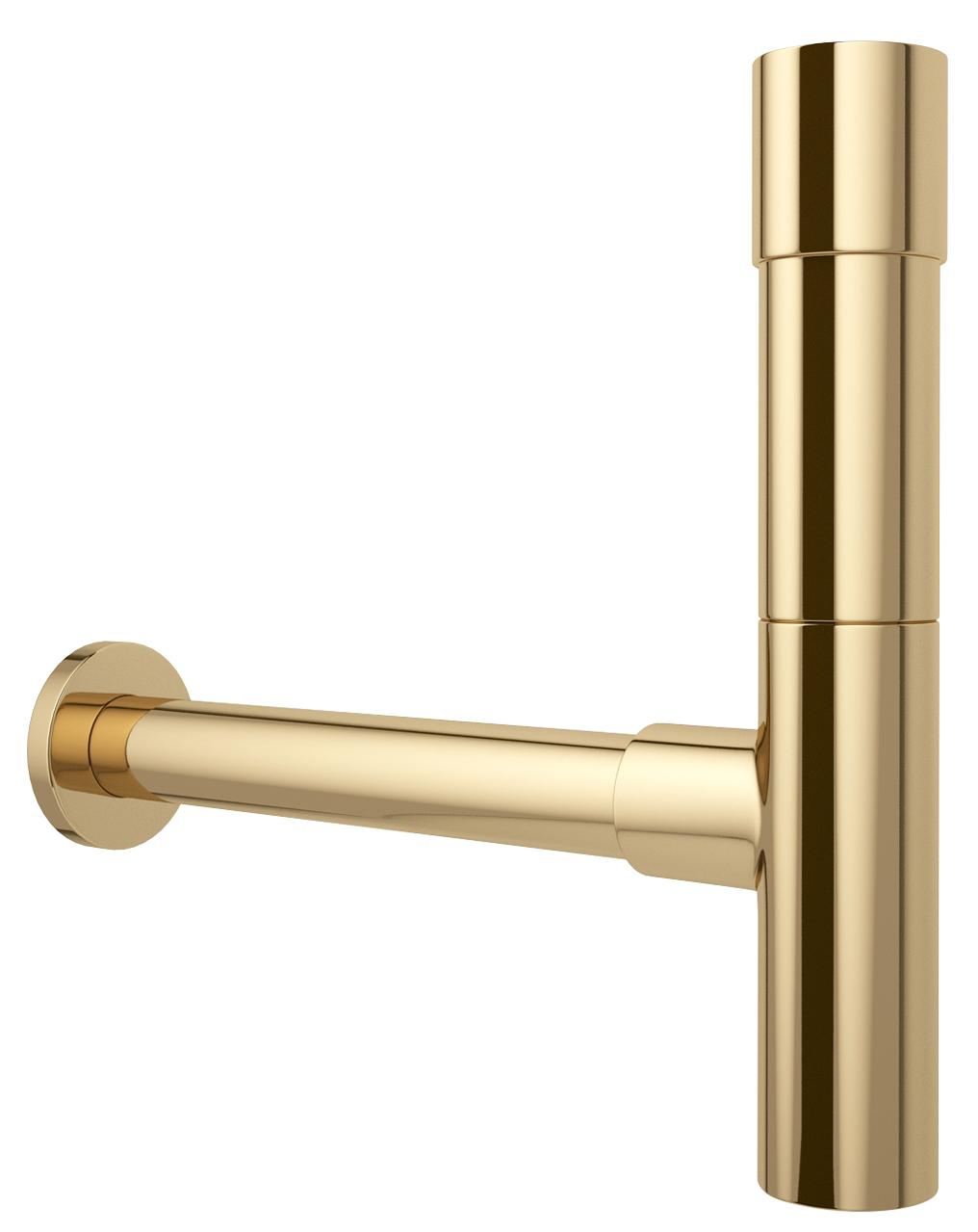 

Металлический сифон для раковины Vimarr Drainage 5180064000, золото