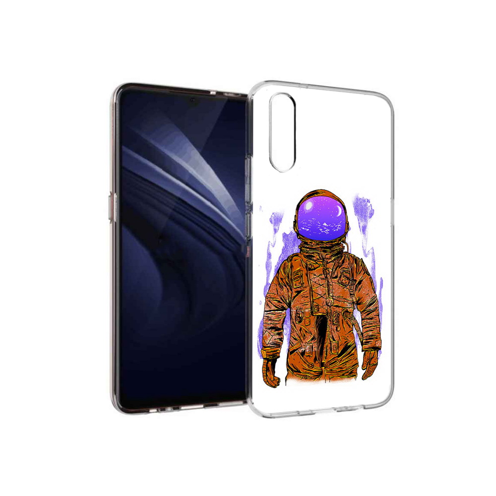 

Чехол MyPads Tocco для Vivo V17 Neo нарисованный мужчина в скафандре (PT226959.388.510), Прозрачный, Tocco