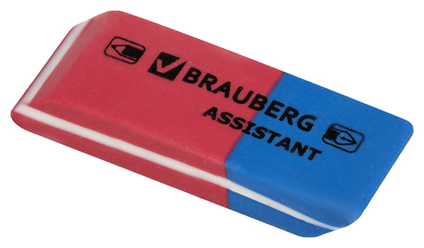 

Ластик Brauberg Assistant 80 221034, Синий;красный, 991-078