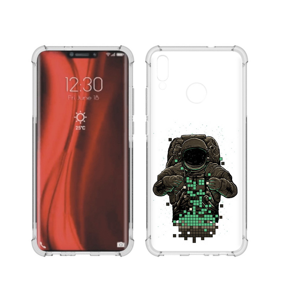 

Чехол MyPads Tocco для Honor 8X космонавт с пикселями (PT118984.69.394), Tocco