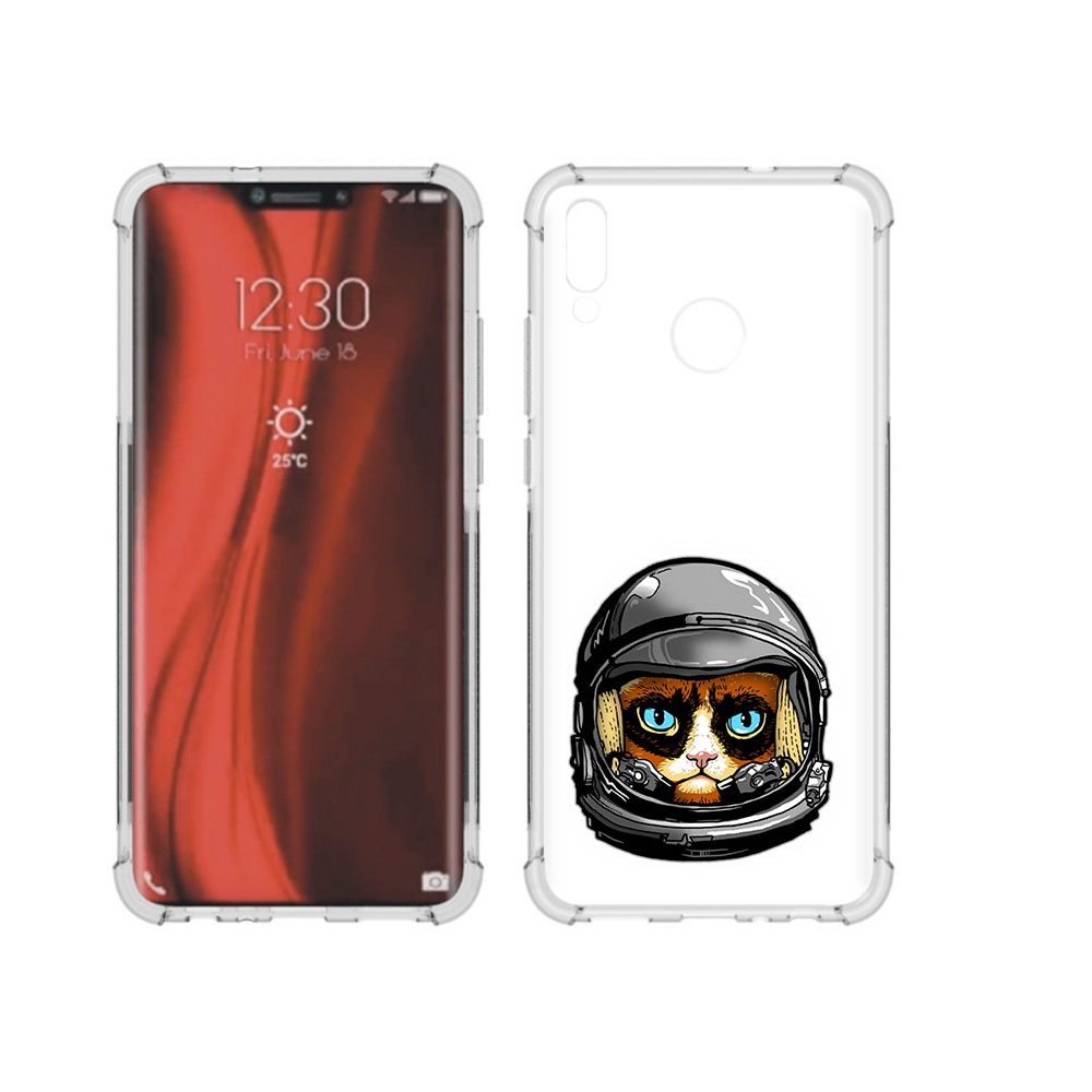 

Чехол MyPads Tocco для Honor 8X кот космонавт (PT118984.69.400), Tocco