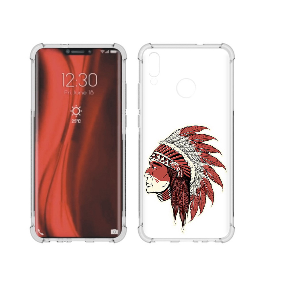 

Чехол MyPads Tocco для Honor 8X красный индеец (PT118984.69.411), Tocco