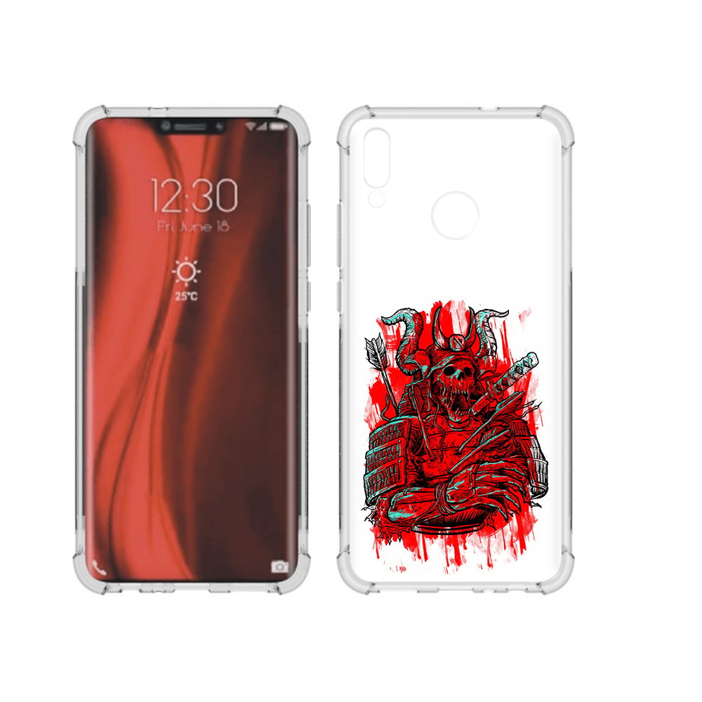 

Чехол MyPads Tocco для Honor 8X красный скелет воин (PT118984.69.413), Tocco