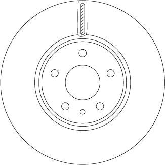 

Диск тормозной TRW DF6811 комплект