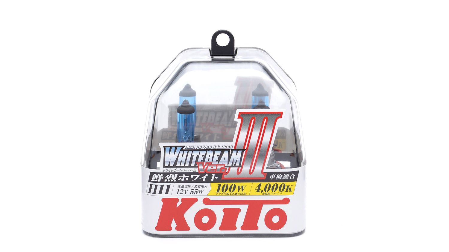 

Лампа 12V 55W H1 KOITO WHITEBEAM 2шт