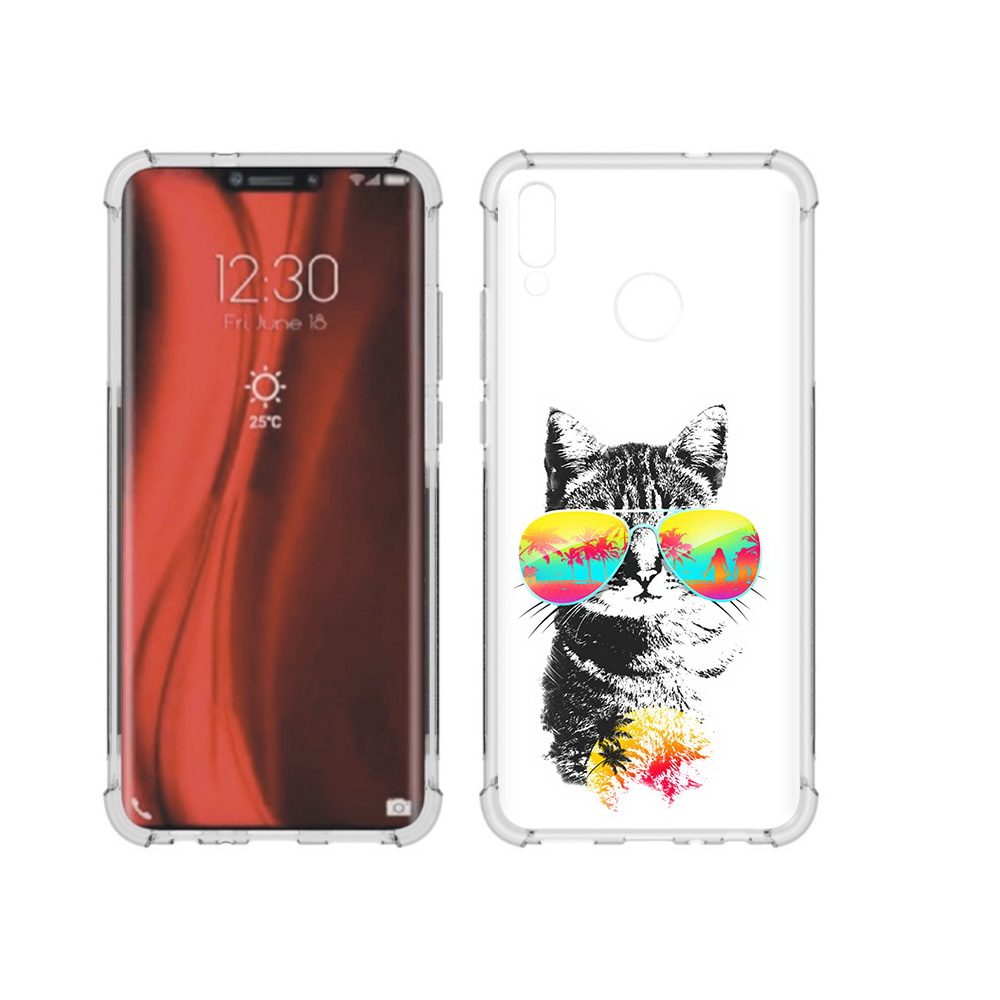 

Чехол MyPads Tocco для Honor 8X крутой кот (PT118984.69.425), Tocco