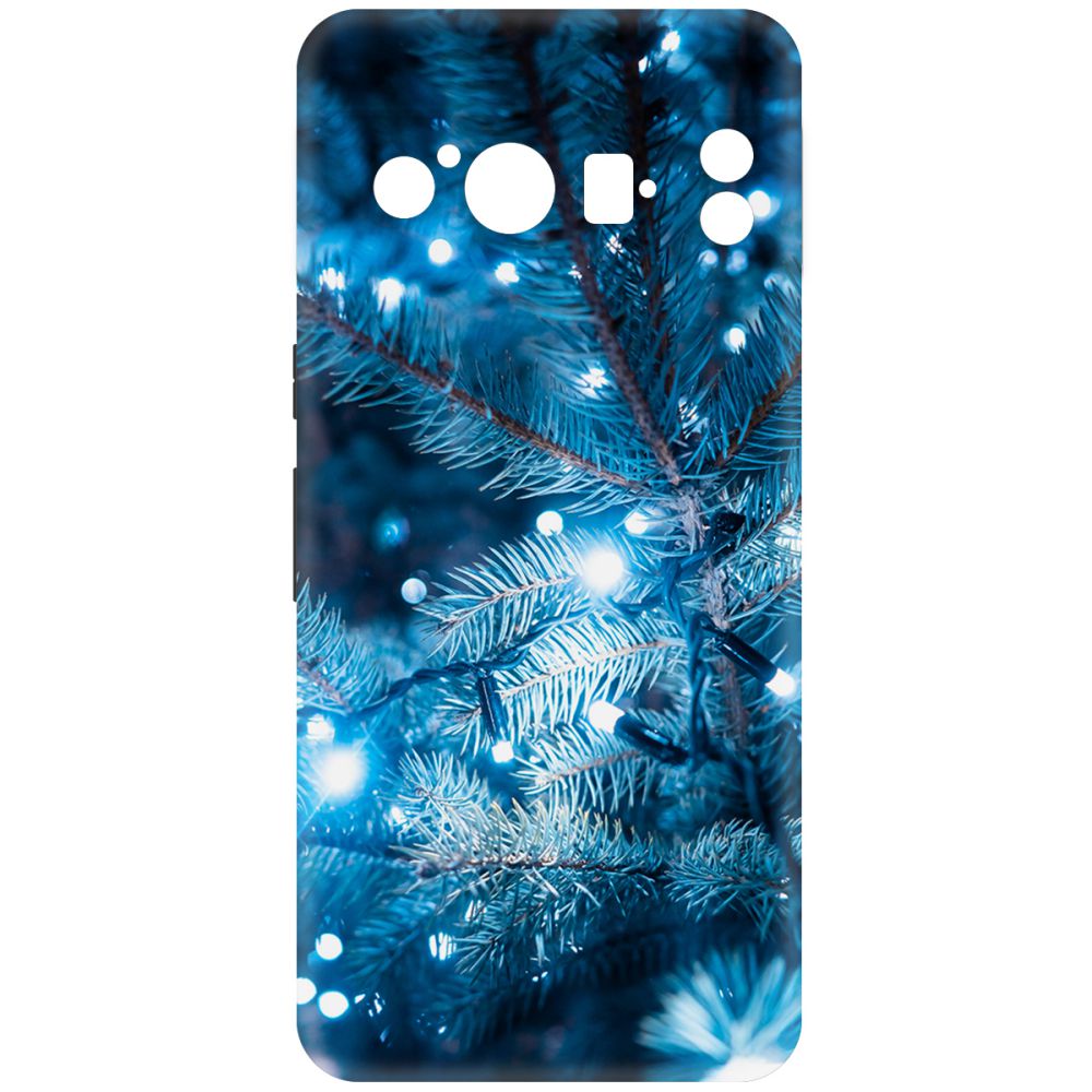 

Чехол-накладка Krutoff Soft Case Гирлянда для GOOGLE Pixel 8 Pro черный