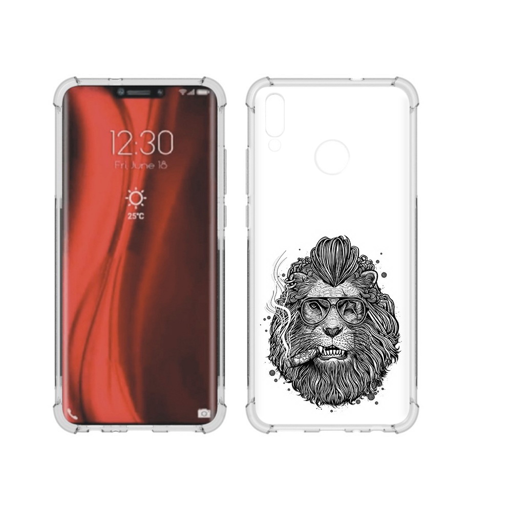 

Чехол MyPads Tocco для Honor 8X курящий лев (PT118984.69.432), Tocco