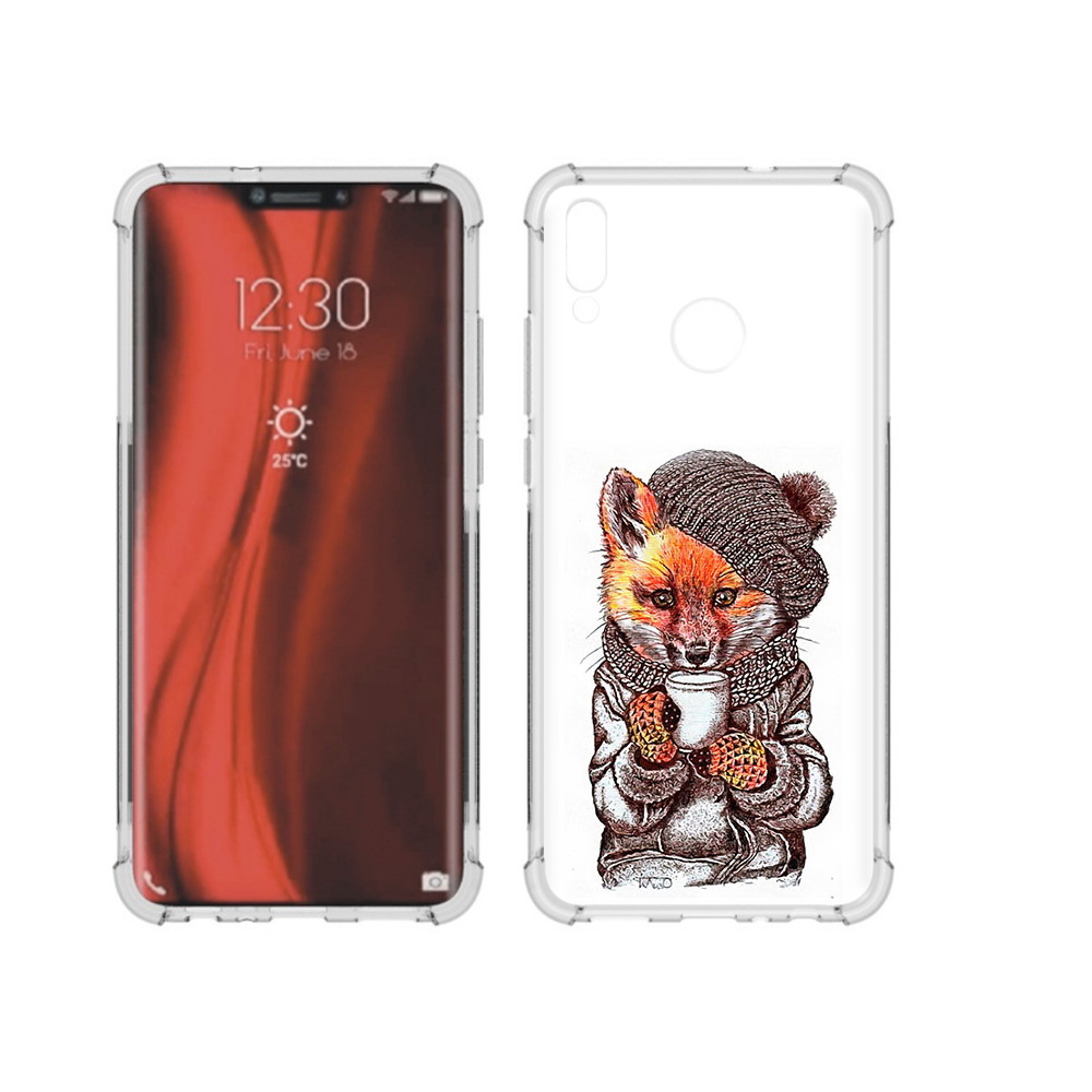 

Чехол MyPads Tocco для Honor 8X лиса в шапке (PT118984.69.437), Tocco