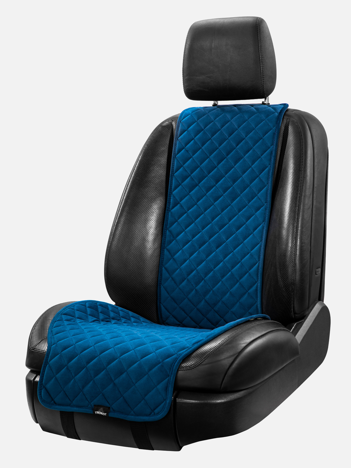 фото Trokot / чехол на сиденья а/м на передние сиденье 1 шт, универ. размер, темно-синий трокот