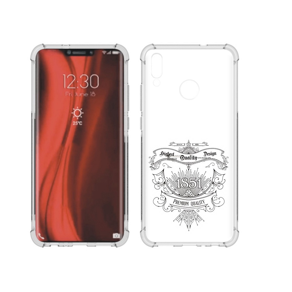 

Чехол MyPads Tocco для Honor 8X логотип 1851 год (PT118984.69.444), Tocco