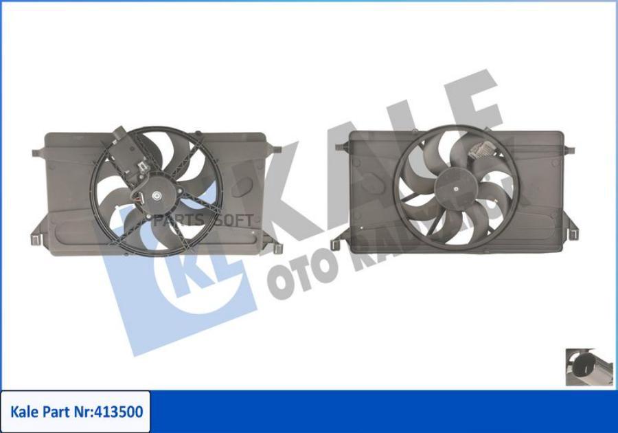 

Вентилятор Радиатора В Сборе Ford Focus Ii Kale 413500