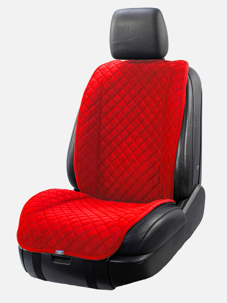 TROKOT / Чехол на сиденья автомобиля на передние сиденье 1 шт  Красный