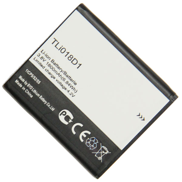 фото Аккумуляторная батарея для alcatel ot 5015d, ot 5038d (tli018d1) 1800 mah promise mobile