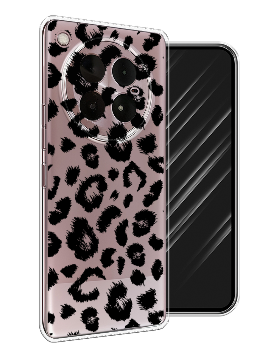 

Чехол Awog на Infinix Zero 40 4G "Окрас леопарда фон", Черный, 3106350-1
