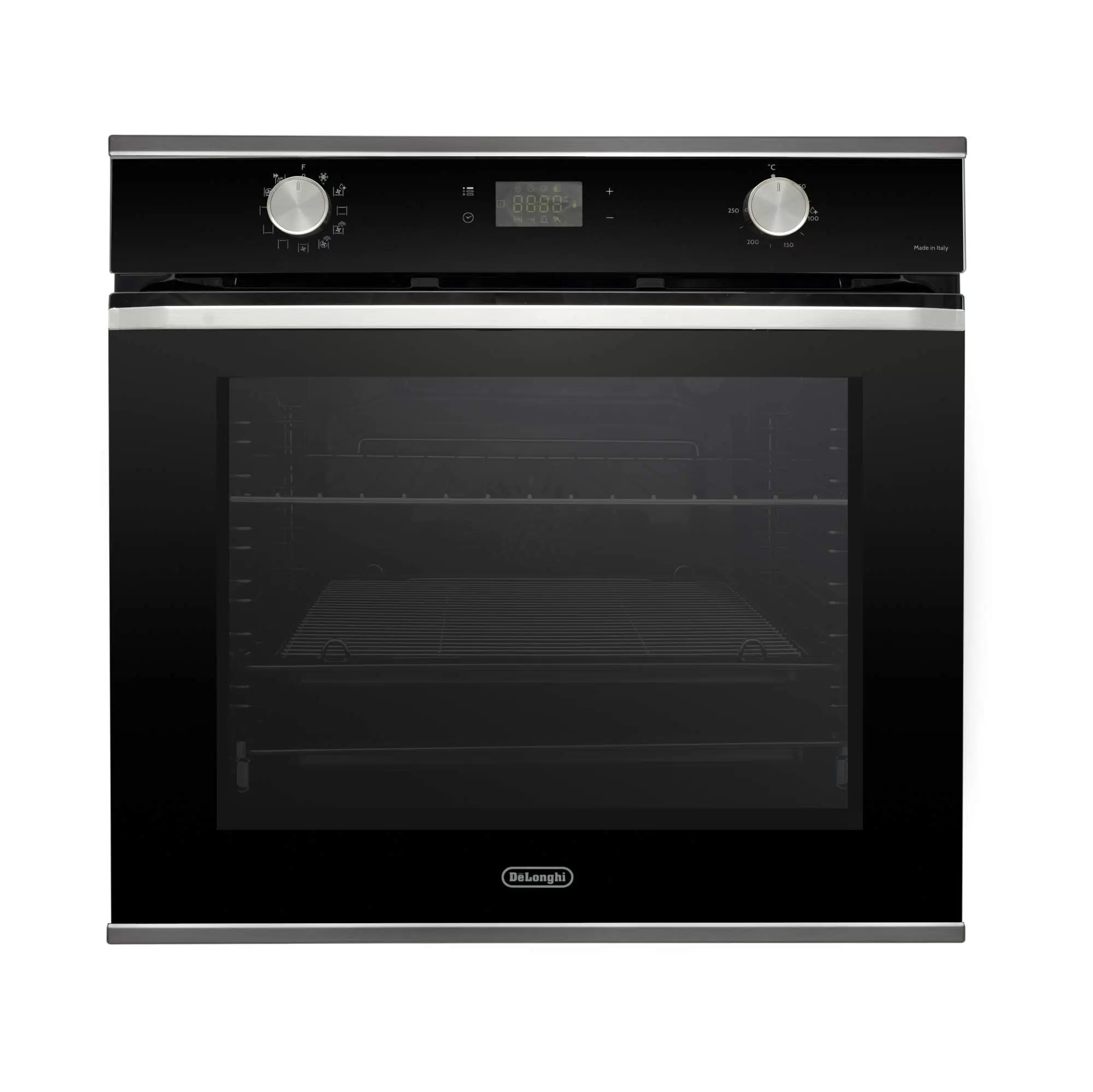

Встраиваемый электрический духовой шкаф DeLonghi NSM 11 NL RUS черный, серебристый, NSM 11 NL RUS
