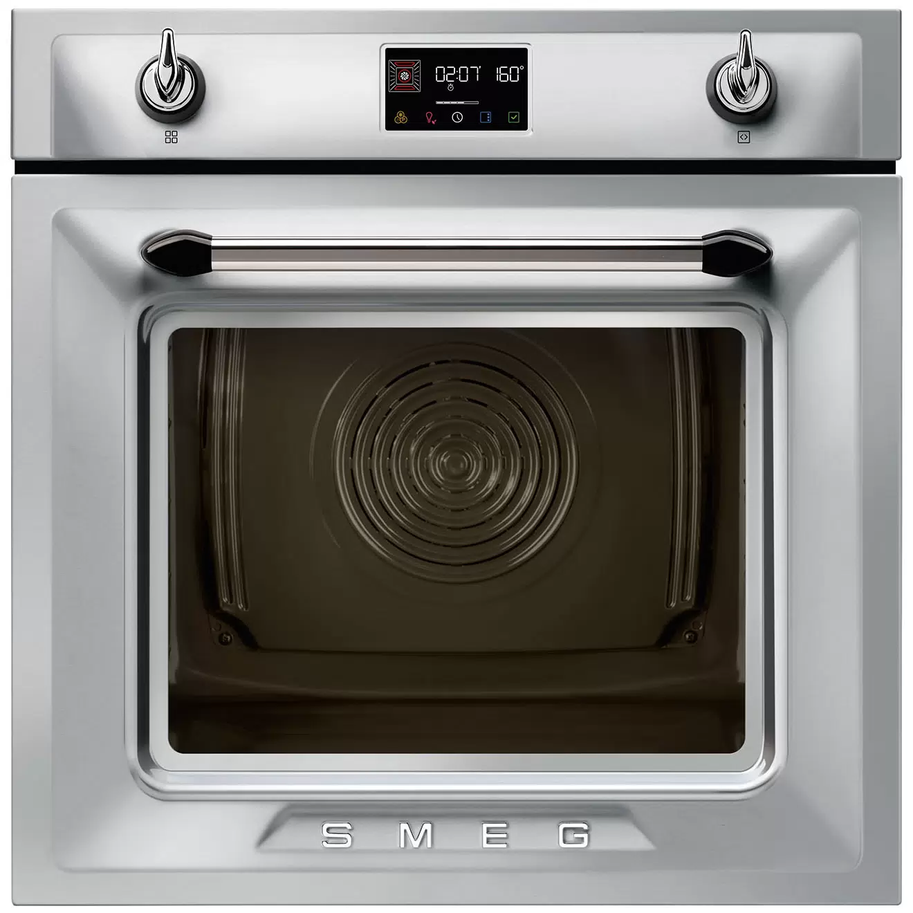 

Встраиваемый электрический духовой шкаф Smeg SOP6902S2PX серебристый, SOP6902S2PX