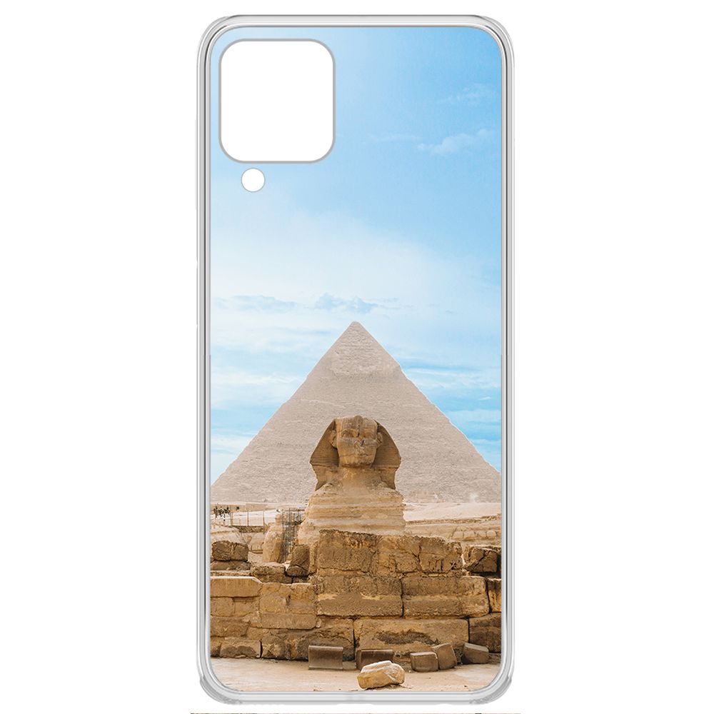 Чехол-накладка Krutoff Clear Case Египет, Сфинкс для Samsung Galaxy A22 4G (A225)