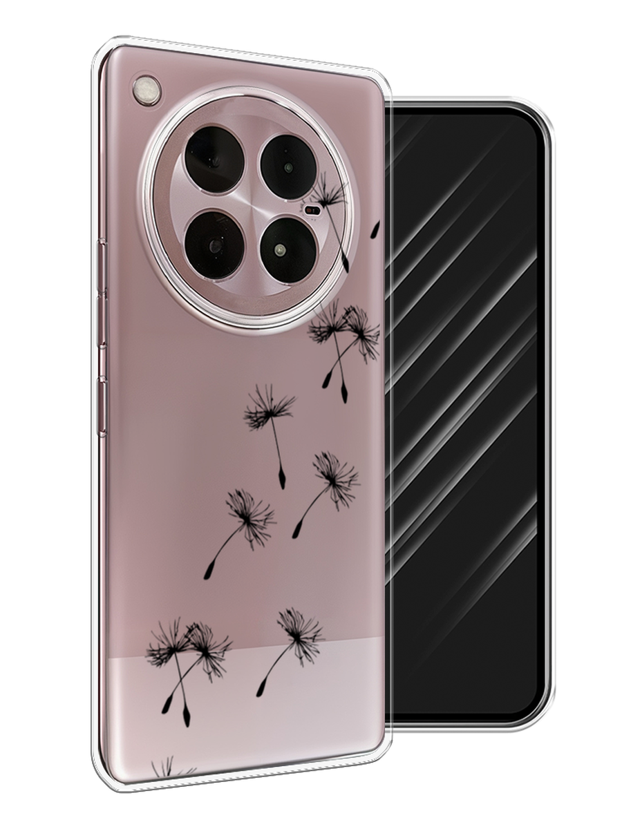 

Чехол Awog на Infinix Zero 40 4G "Летящие одуванчики", Черный, 3106350-1