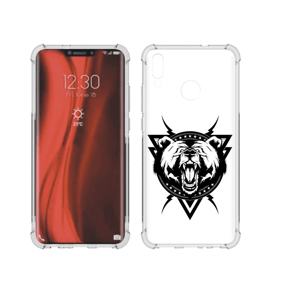

Чехол MyPads Tocco для Honor 8X медведь в треугольнике (PT118984.69.464), Tocco