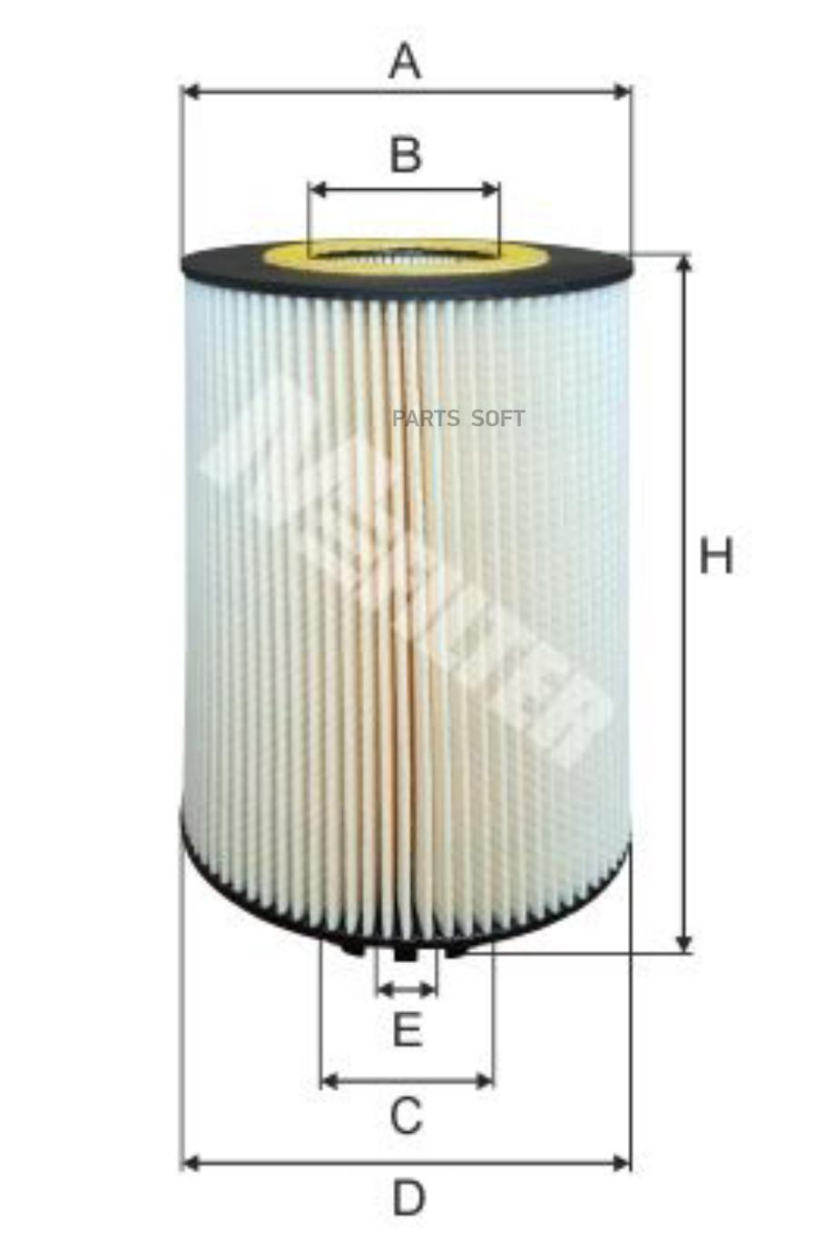 

Фильтр масляный MFILTER te4029
