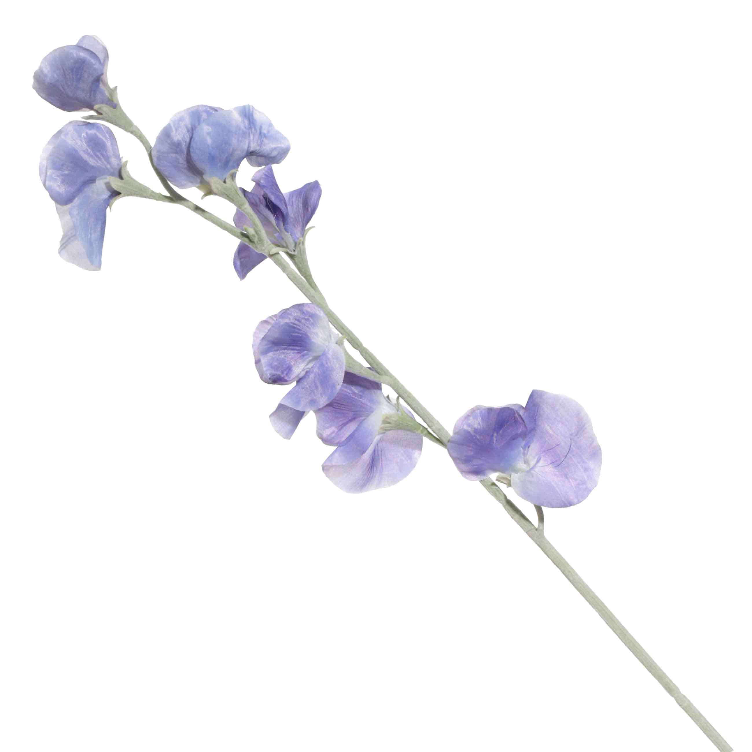Цветок искусственный Kuchenland Душистый горошек 60 см полиуретан