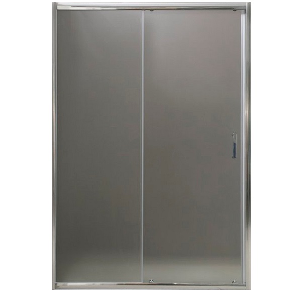 

Душевая дверь BelBagno Uno 150 UNO-195-BF-1-150-P-Cr профиль Хром стекло рифленое