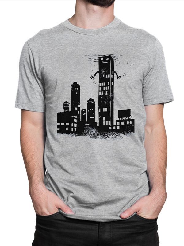 

Футболка мужская Dream Shirts Небоскребы серая XL, Серый, Небоскребы