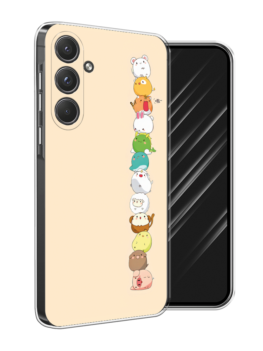 

Чехол Awog на Samsung Galaxy A55 5G "Питомцы Чиби", Желтый, 2109450-1