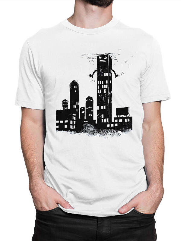 

Футболка мужская Dream Shirts Небоскребы белая XL, Белый, Небоскребы