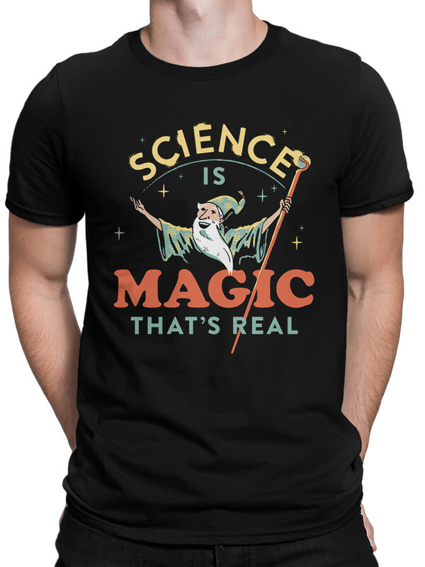 

Футболка мужская Dream Shirts Наука - Это Магия черная 2XL, Наука - Это Магия