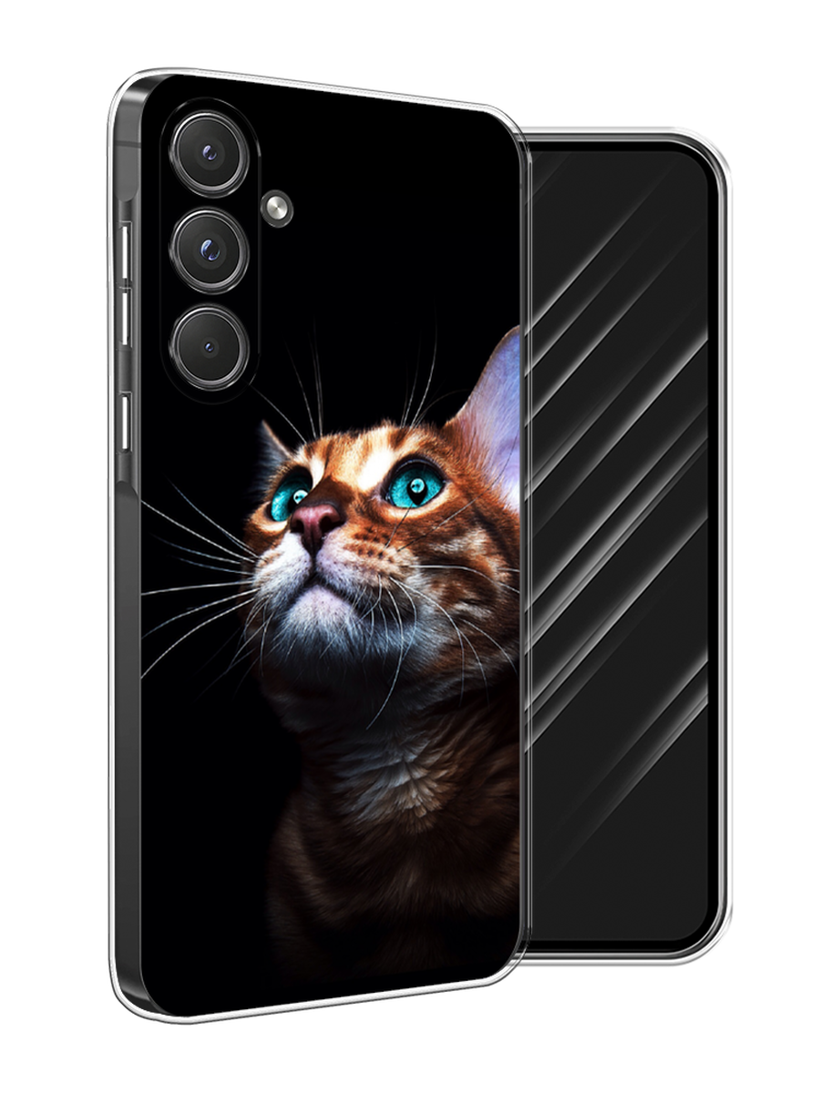 

Чехол Awog на Samsung Galaxy A55 5G "Мечтательный кот", Коричневый, 2109450-1