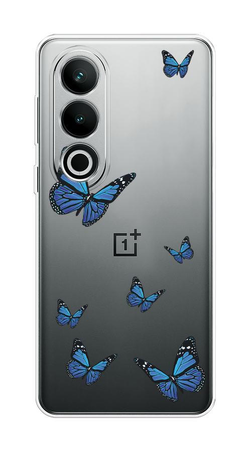 

Чехол на OnePlus Nord CE4 "Blue butterflies", Синий;черный, 154750-1