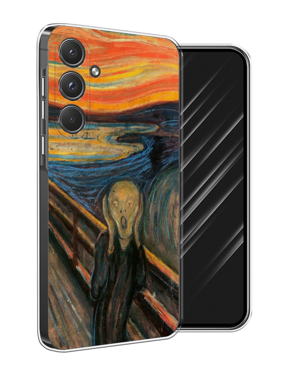 

Чехол Awog на Samsung Galaxy A55 5G "Крик", Оранжевый;синий;серый, 2109450-1