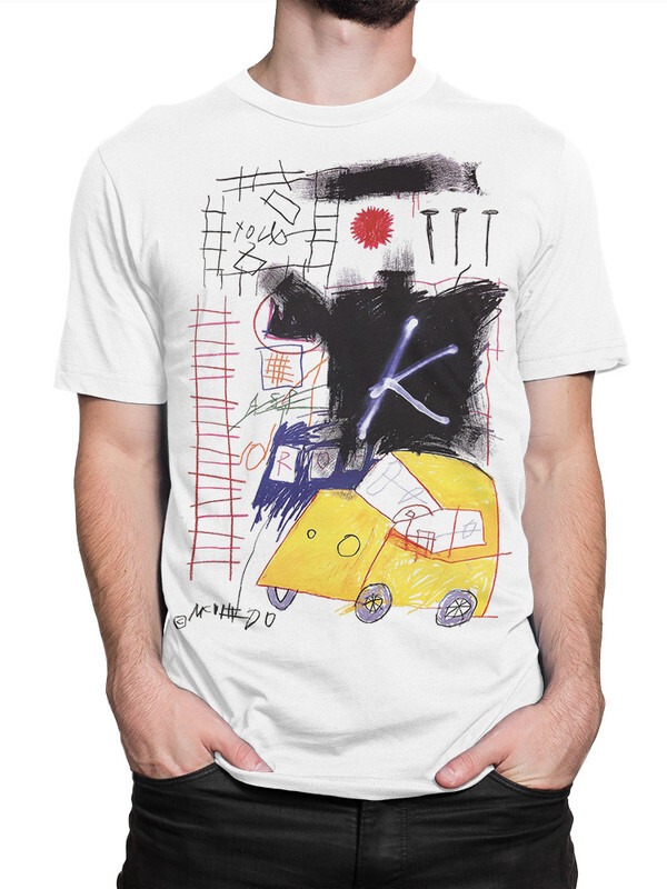 

Футболка мужская Dream Shirts Жан-Мишель Баския белая 2XL, Белый, Жан-Мишель Баския