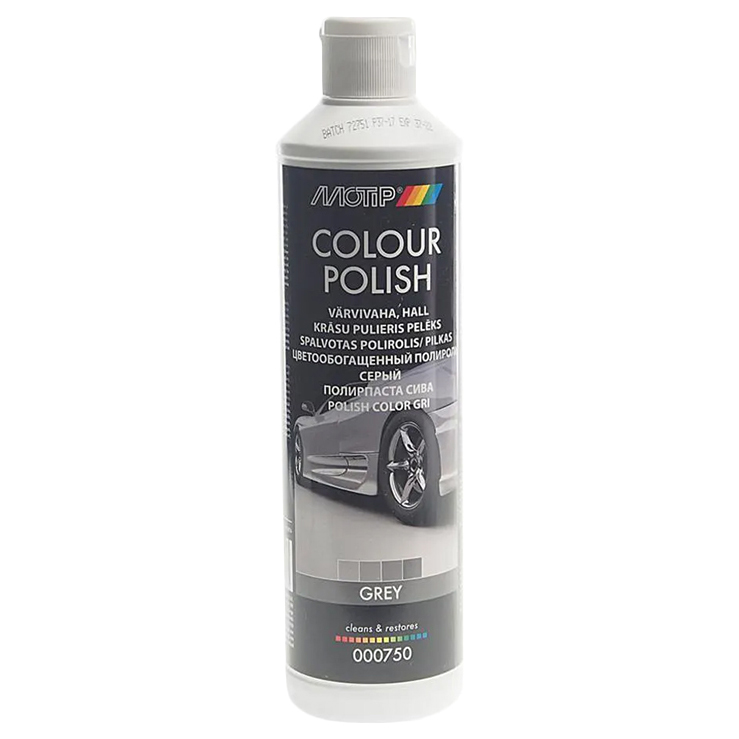 Полироль кузова серый Color Polish 500мл MOTIP