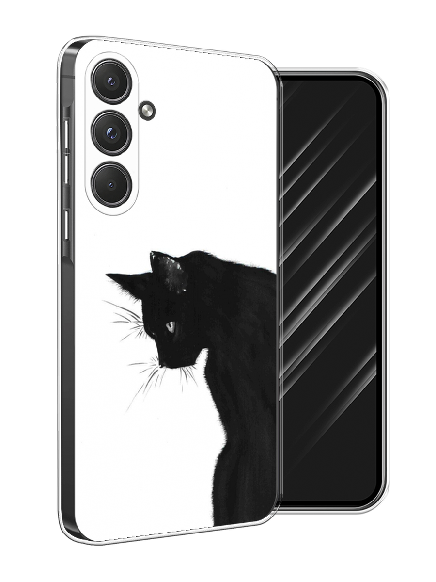 

Чехол Awog на Samsung Galaxy A55 5G "Black cat", Черный;белый, 2109450-1