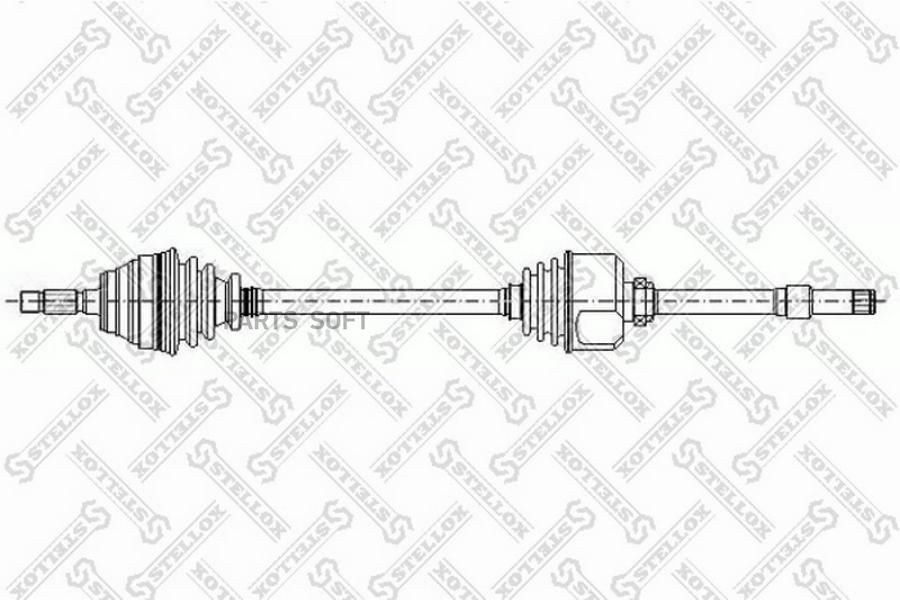 

STELLOX Привод STELLOX 1581043sx