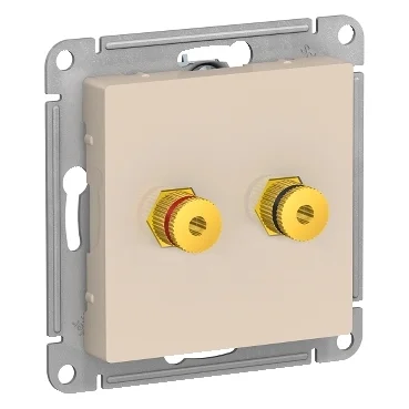 

Механизм аудиорозетки 2-м СП AtlasDesign беж. SchE ATN000287