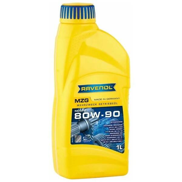 фото Ravenol 4014835734616 масло трансмиссионное ravenol getriebeoel mzg sae 80w-90 gl-4 ( 1л)