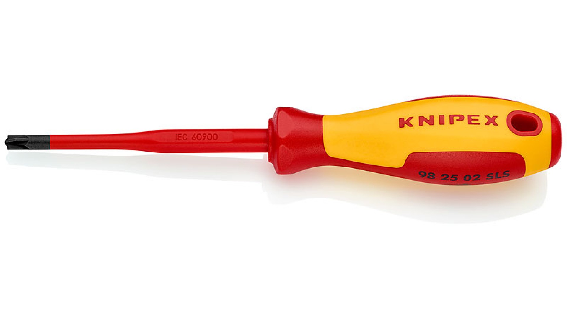 Крестовая отвертка Knipex KN-982502SLS VDE PlusMinus Pozidriv PZ/S 2 x 100 мм.