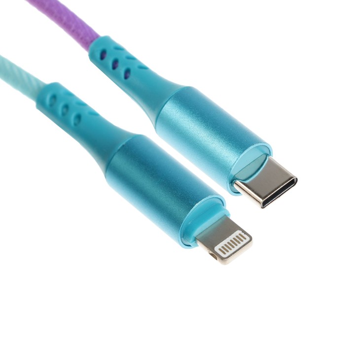 Кабель Smartbuy S26, microUSB - USB, 3 А, 1 м , быстрая зарядка, нейлоновая оплетка, серый