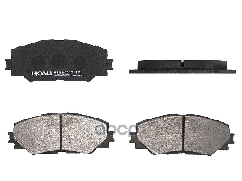 

Колодки Тормозные Перед Toyota Premio/Allion 05-12/Rav 4 05-/Corolla 06-13 HOSU арт. HSBR0