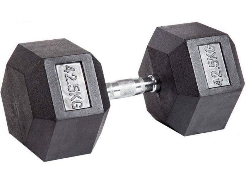 

Гантель Sportlim 42,5 кг, 42,5 кг гексагональная обрезиненная