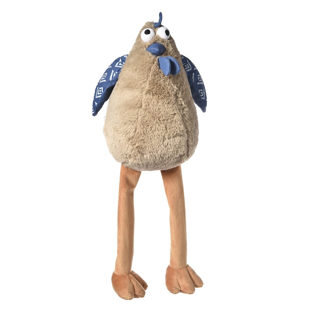 

Игрушка для собак Foxie Bohemia Курица с шуршащей бумагой и пищалкой, 40x20 см