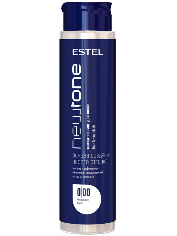 Маска-тюнинг для волос Estel Professional Newtone 0/00 нейтральный 400 мл маска для волос newtone estel haute couture 10 73 светлый блондин коричнево золотой