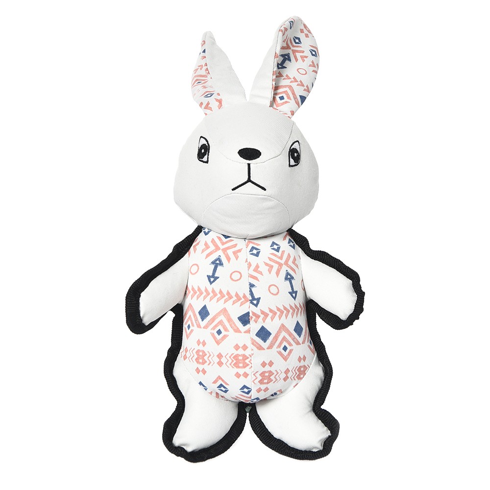 

Игрушка для собак Foxie Bohemia Заяц с шуршащей бумагой и пищалкой, 35,5х17,5см